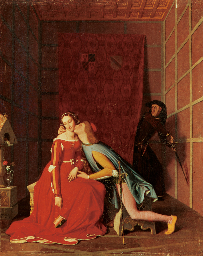  让·奥古斯特·多米尼克·安格尔 Jean Auguste Dominique Ingres ——保罗和弗兰切斯卡